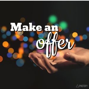 💗 the item but not the 💵? Make an offer!